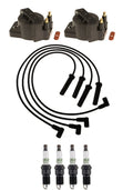 Set of 2 Ignition Wires & 4 Spark Plugs for Chevy GMC Sonoma (1996–2004)