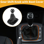 6 Speed Gear Shifter Knob with Cover for VW Passat (2005–2010)