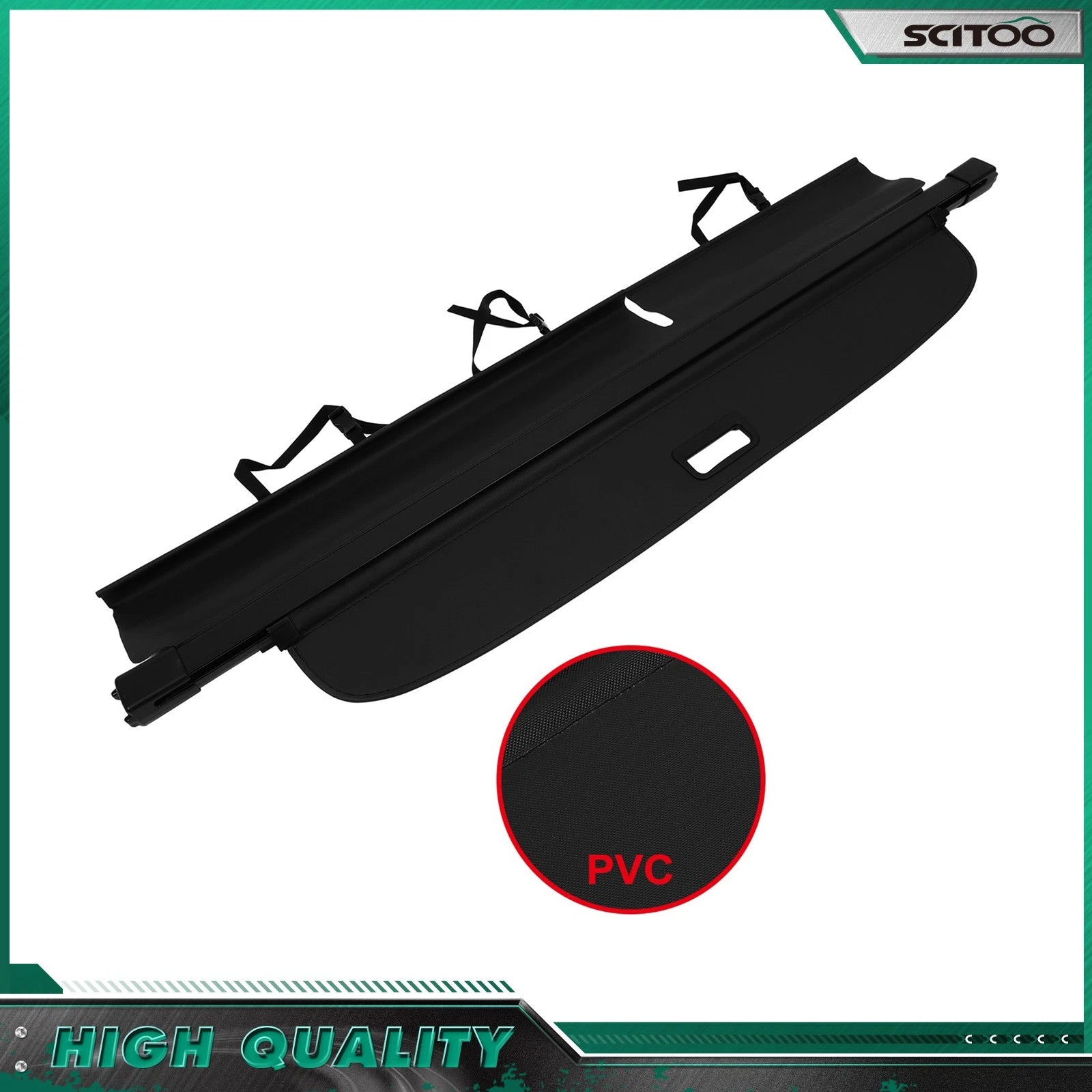 Tonneau Privacy Shield Cargo Cover for Audi Q7 (2007–2015)