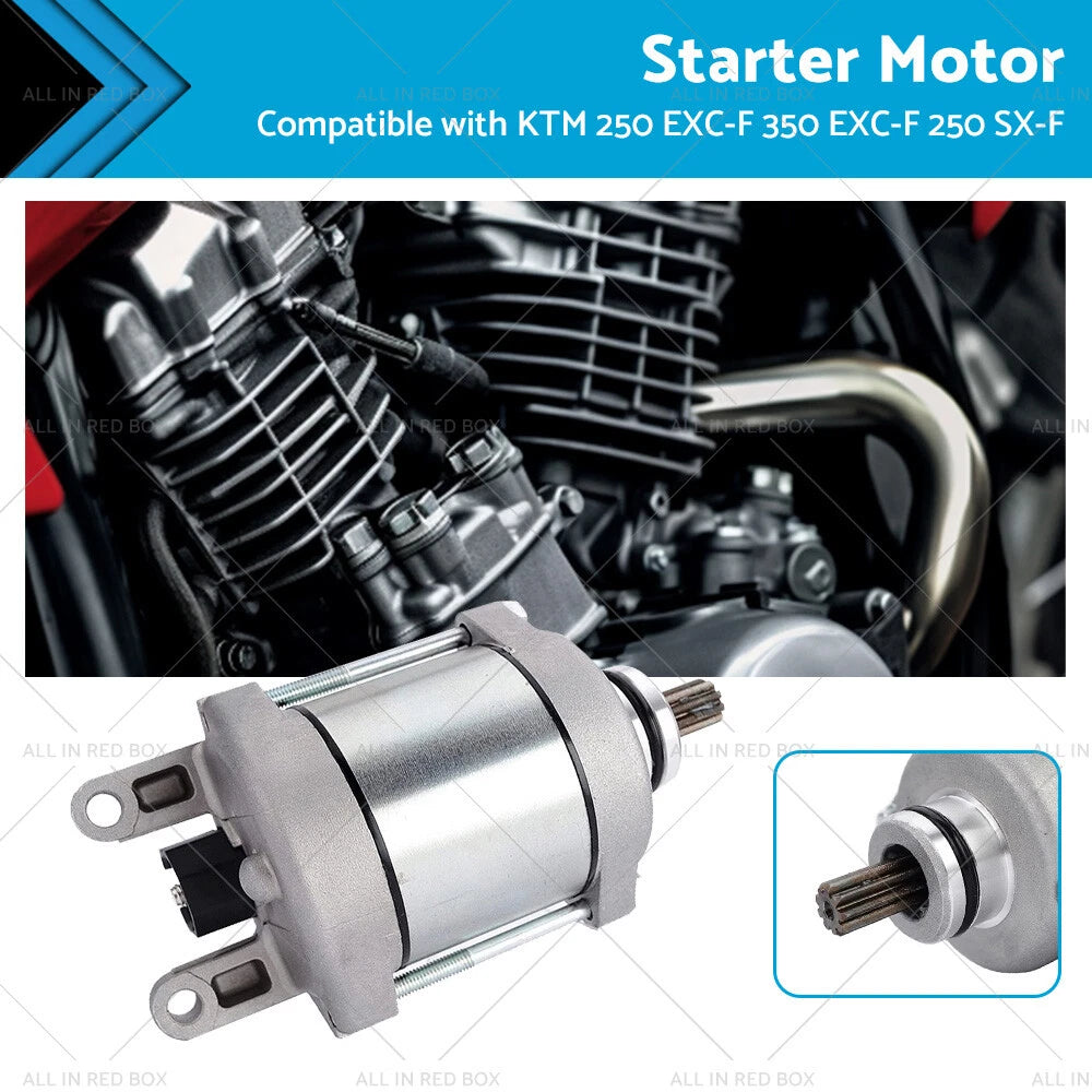 Starter Motor for KTM 250 EXC-F 350 EXC-F SX-F XCF-W 250 SX-F 250 XC-F (2017–2023)