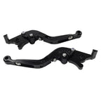 Black Extendable Brake Clutch Levers for Suzuki GSXR600 GSXR750 GSXR1000 (06-10)