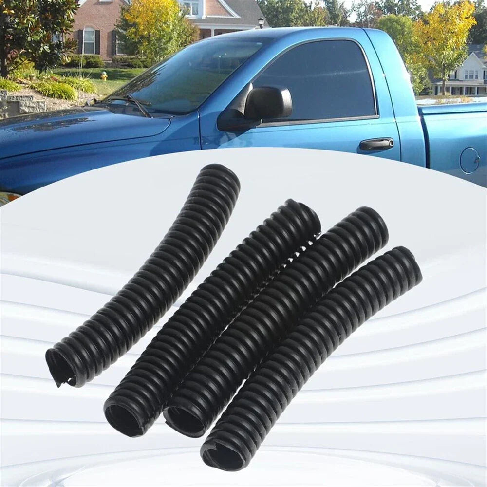 4 Pcs Ignition Cable Heat Shield for Dodge Ram Van 1500 2500 3500 (1994-2003)
