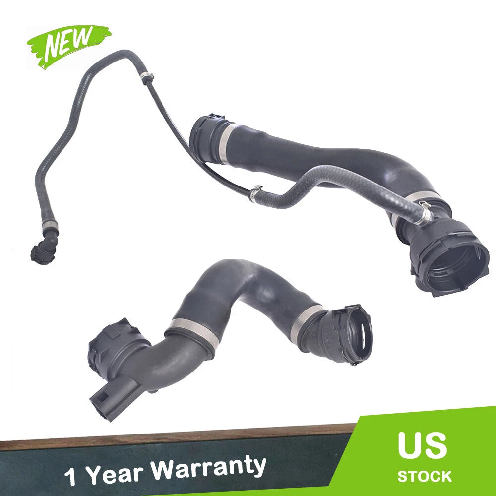 Upper Lower Radiator Hose Kit for BMW 128i 328i 328xi (2006–2013) 17127531579
