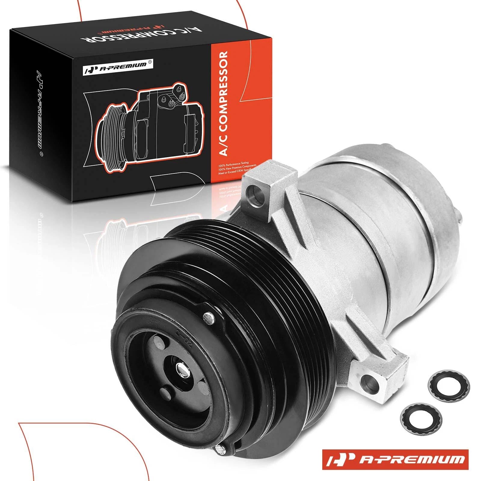 A/C Compressor with Clutch for Chevrolet Impala Caprice (1994–1996)