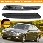 Facelift Front Bumper Side Marker Light for Mercedes E-Class W211 (2007–2009)