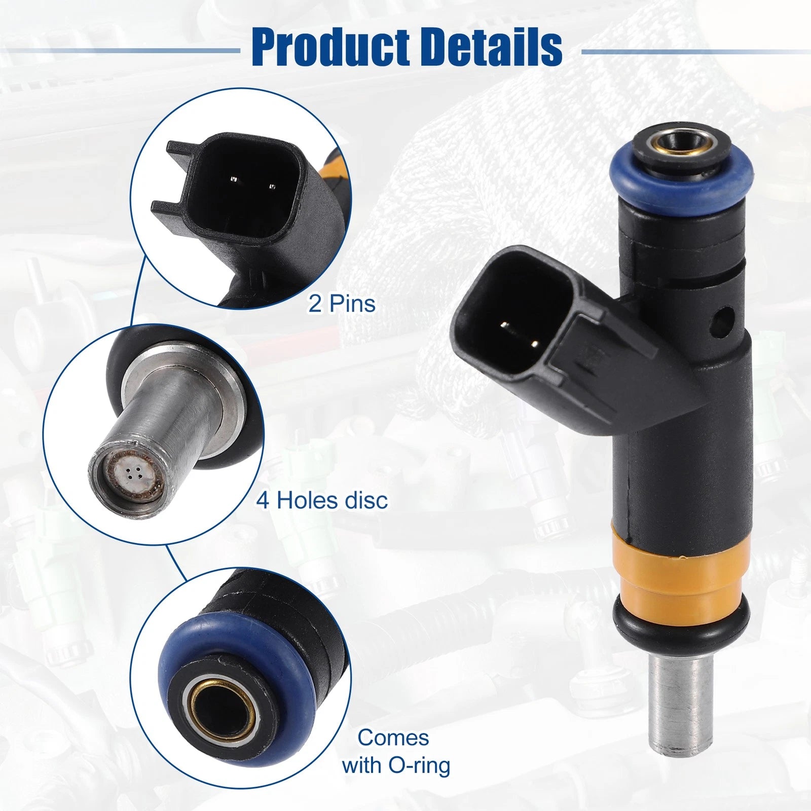Fuel Injector Nozzle for Dodge Charger 5.7L (2006–2018) NO.05037479AA
