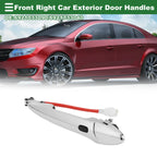 Front Right Exterior Door Handle for Lexus ES350 (2007-2012) Silver Tone