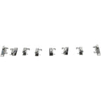 Set of 4 Ceramic Brake Pads for Chevrolet Express 3500 (2003–2008)