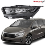 LED Headlights for Honda Odyssey (2021–2024) Chrome Left Driver Side