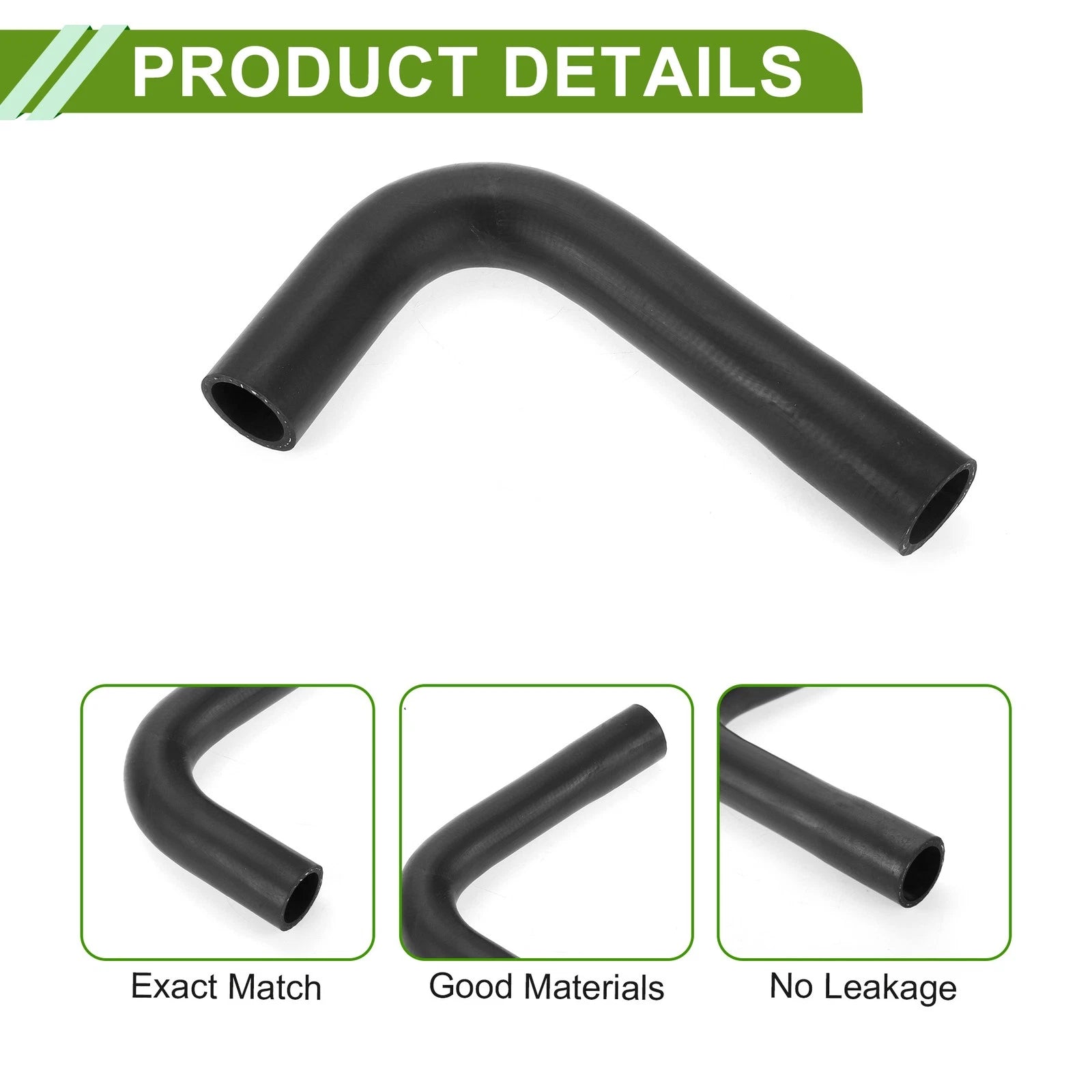 Radiator Coolant Hose for Toyota Corolla iM (2017–2018) No. 16571-22190 Rubber