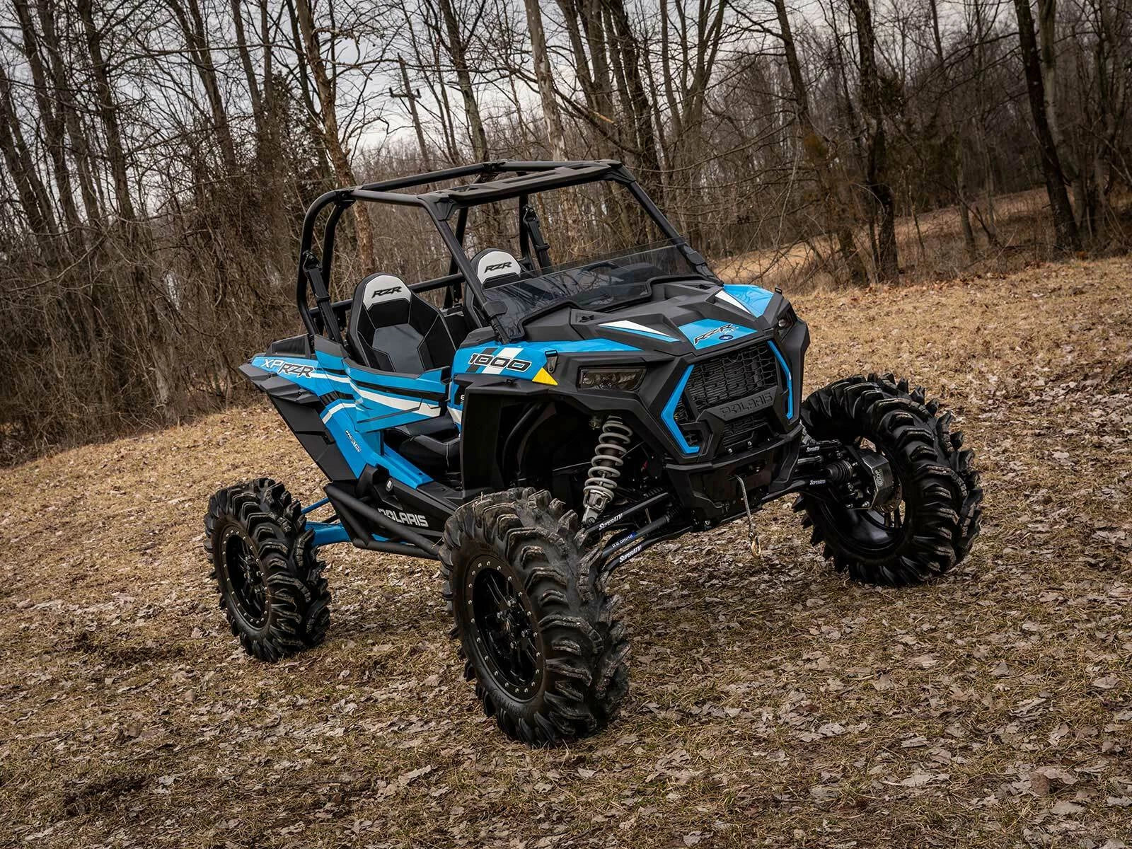 Half Windshield for Polaris RZR XP 1000 (2019–2023) - Dark Tint