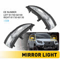 2X Amber Side Mirror Turn Signal Light for Lexus LX570 GX460 (2010–2023)