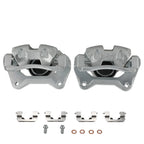 Front Brake Caliper Pair L&R for Hyundai Sonata (2012–2015) Kia Optima (2011–2016) 19-B6460S