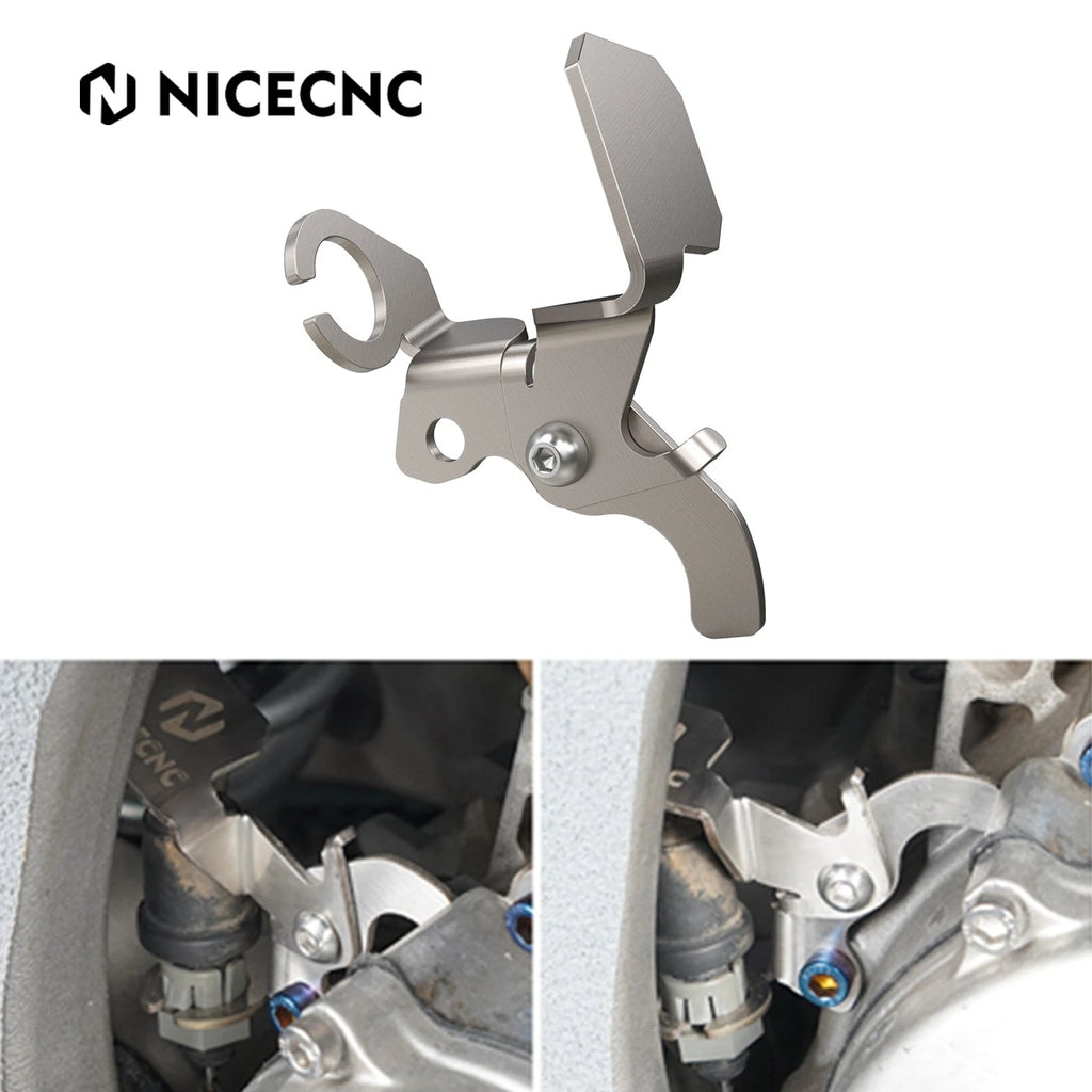 Brake Line Mount Clamp Bracket for Yamaha YFZ450R (2009–2024) 304 Stainless Steel