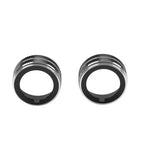 Blk Side Air Outlet Vent Knob Trim for Subaru BRZ, Toyota GR86 (2022-2023)