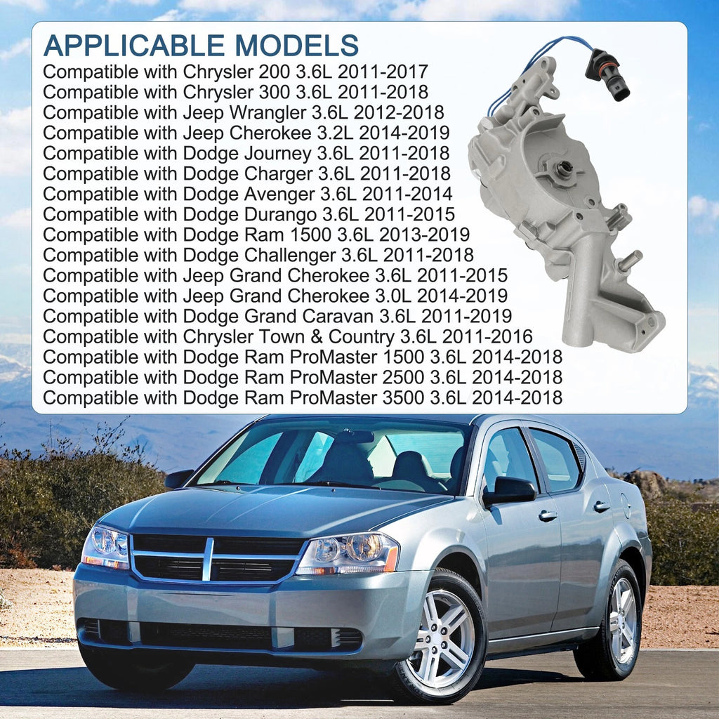 Engine Oil Pump & Solenoid for Dodge Durango Jeep Grand Cherokee (2011-2020)