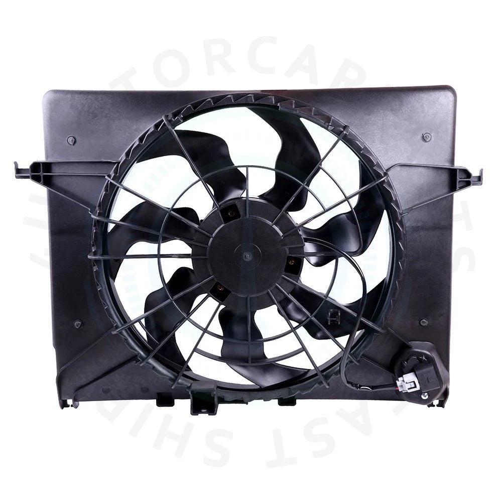 Cooling Fan & Radiator Kit for Hyundai Sonata, Kia Optima (2011–2014)