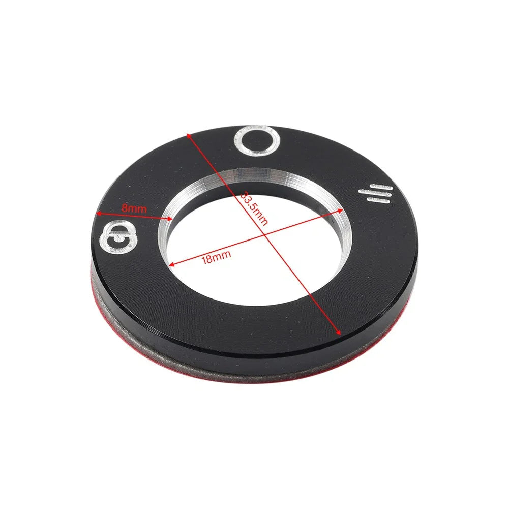 Red Ignition Switch Lock Trim Ring Cover for Vespa LX LXV S ET4 GTS GTV (2006-2023)