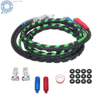3-in-1 Air Line Hose Assemblies for Semi Truck/Tractor Trailer (12Ft)