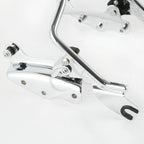 4 Point Docking Hardware Backrest Sissy Bar for Harley Electra Glide (2009–2013)