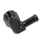6 AN Female Swivel to 3/8" Barb Fitting Adapter 90 Degree