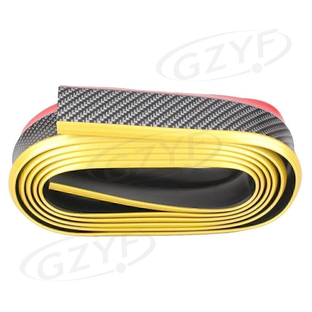 Carbon Fiber Front & Rear Lip Splitter for