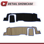 Dashboard Cover Mat for Suzuki Hustler MR52S MR92S (2020–2021) Black Blue