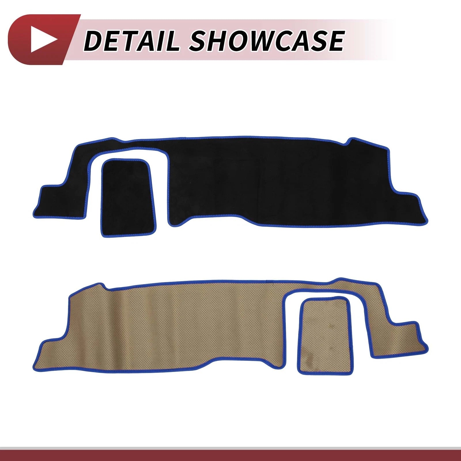 Dashboard Cover Mat for Suzuki Hustler MR52S MR92S (2020–2021) Black Blue