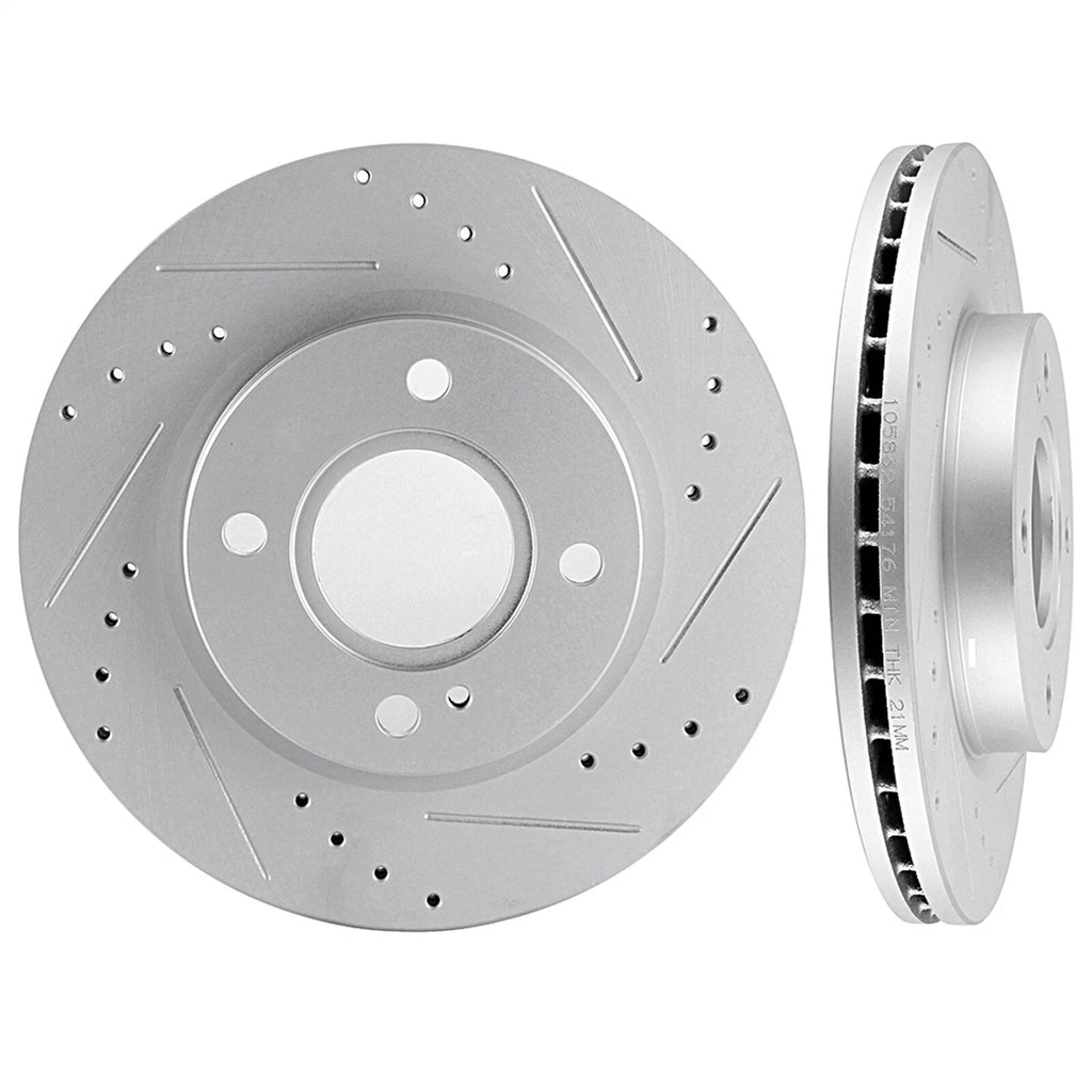 Front Disc Brake Rotors for Ford Fiesta (2011–2019)