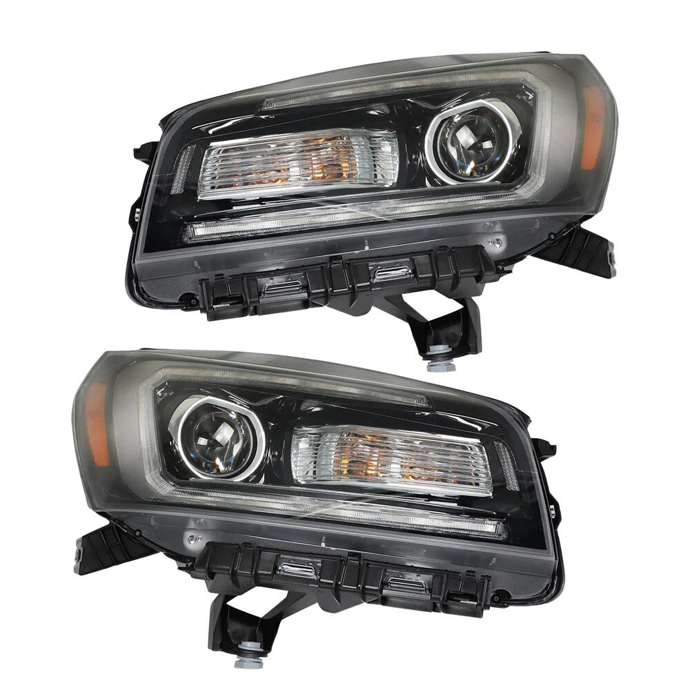 Halogen Projector Headlight Set for GMC Acadia (2013–2016) Black