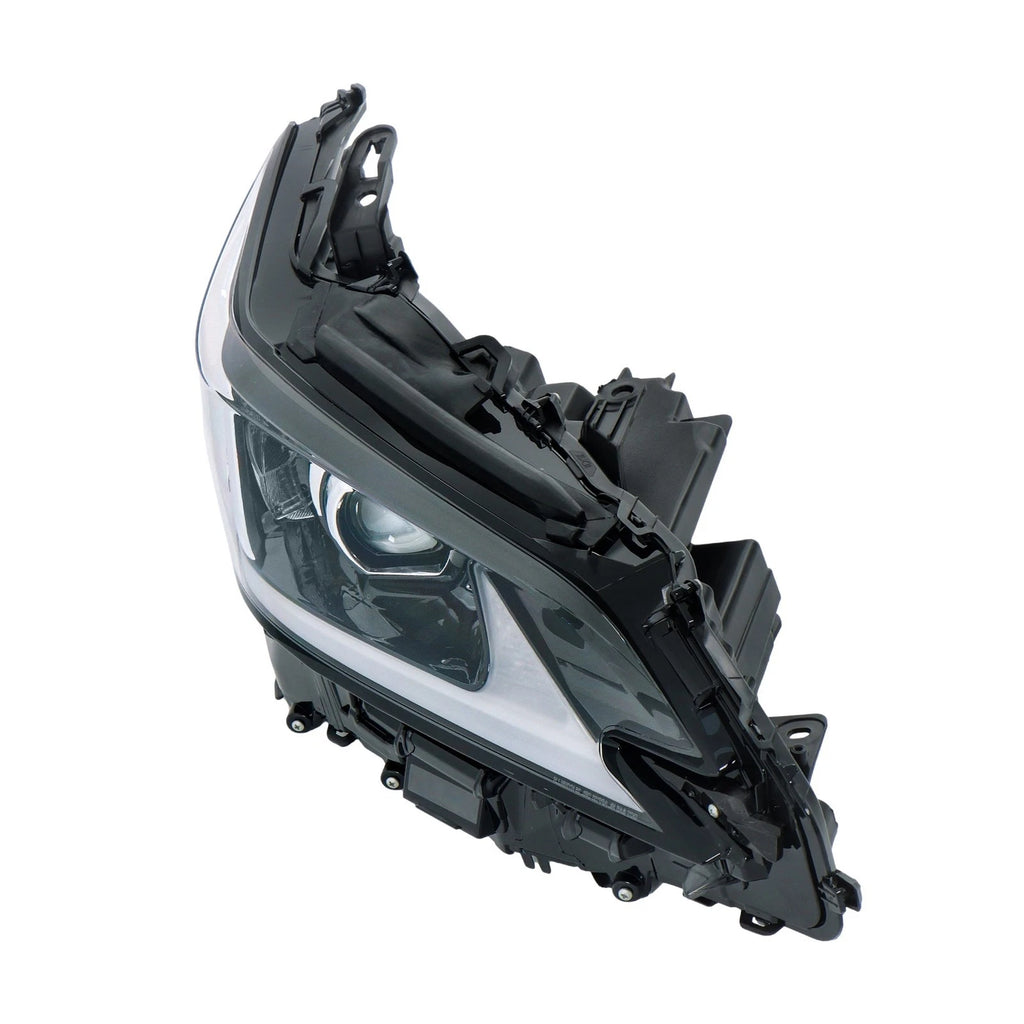 LED DRL Headlight for Lexus ES350 (2019–2021) Black Right Side Clear Lens