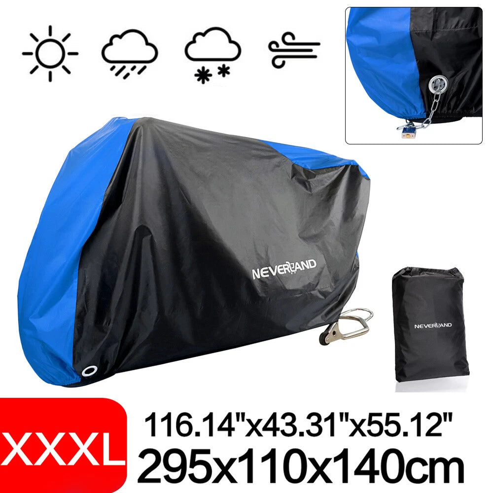 Motorcycle Bike Cover Waterproof UV Protector for Honda Goldwing