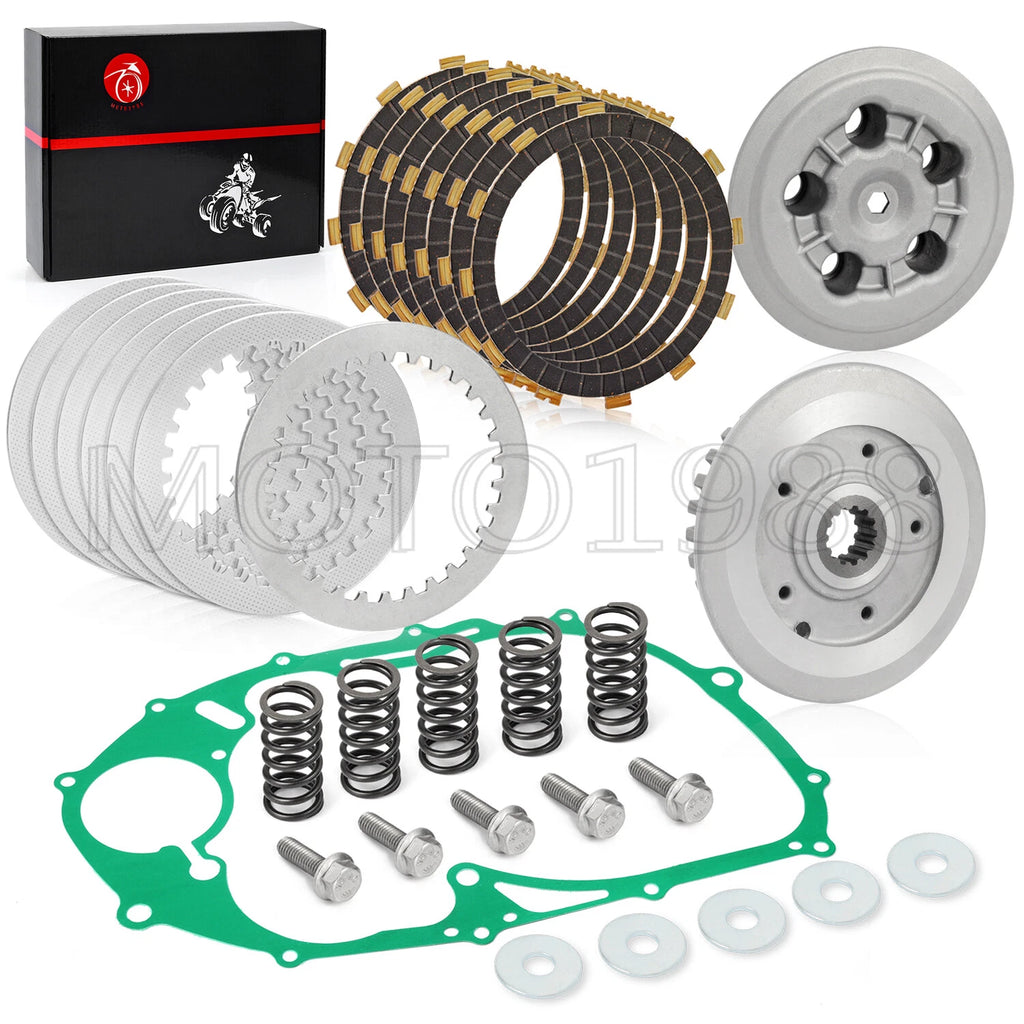 Clutch Kit for Yamaha V Star 650 (2000–2008) - Inner Hub, Pressure Plate, Springs, Gasket