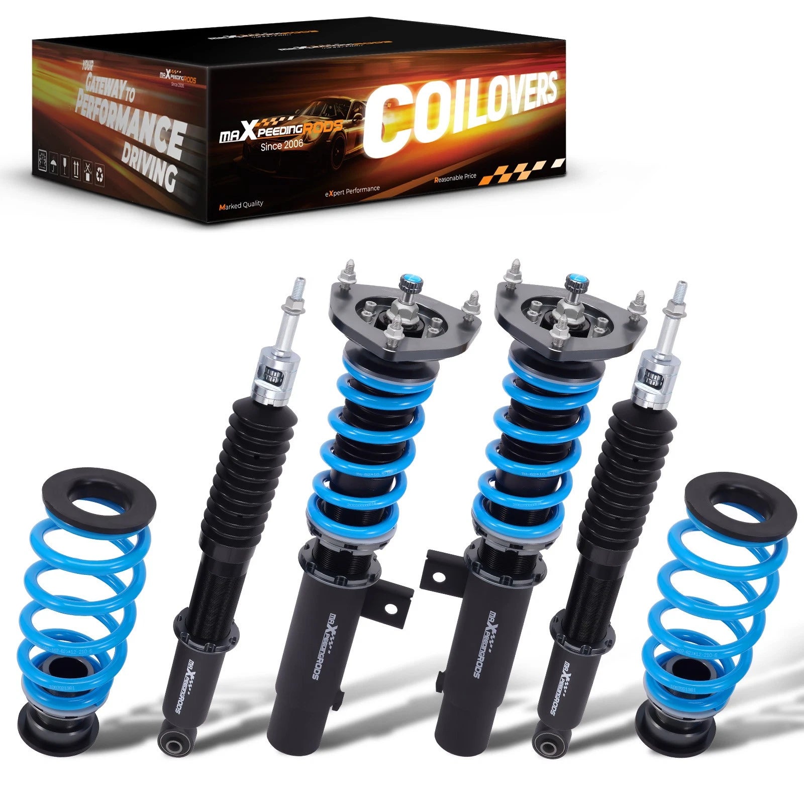 24 Way Adjustable Coilovers Suspension Kit for Passat (2012–2016)