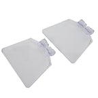 2X Replacement Transparent Eye Protection Shields for Bench Grinder