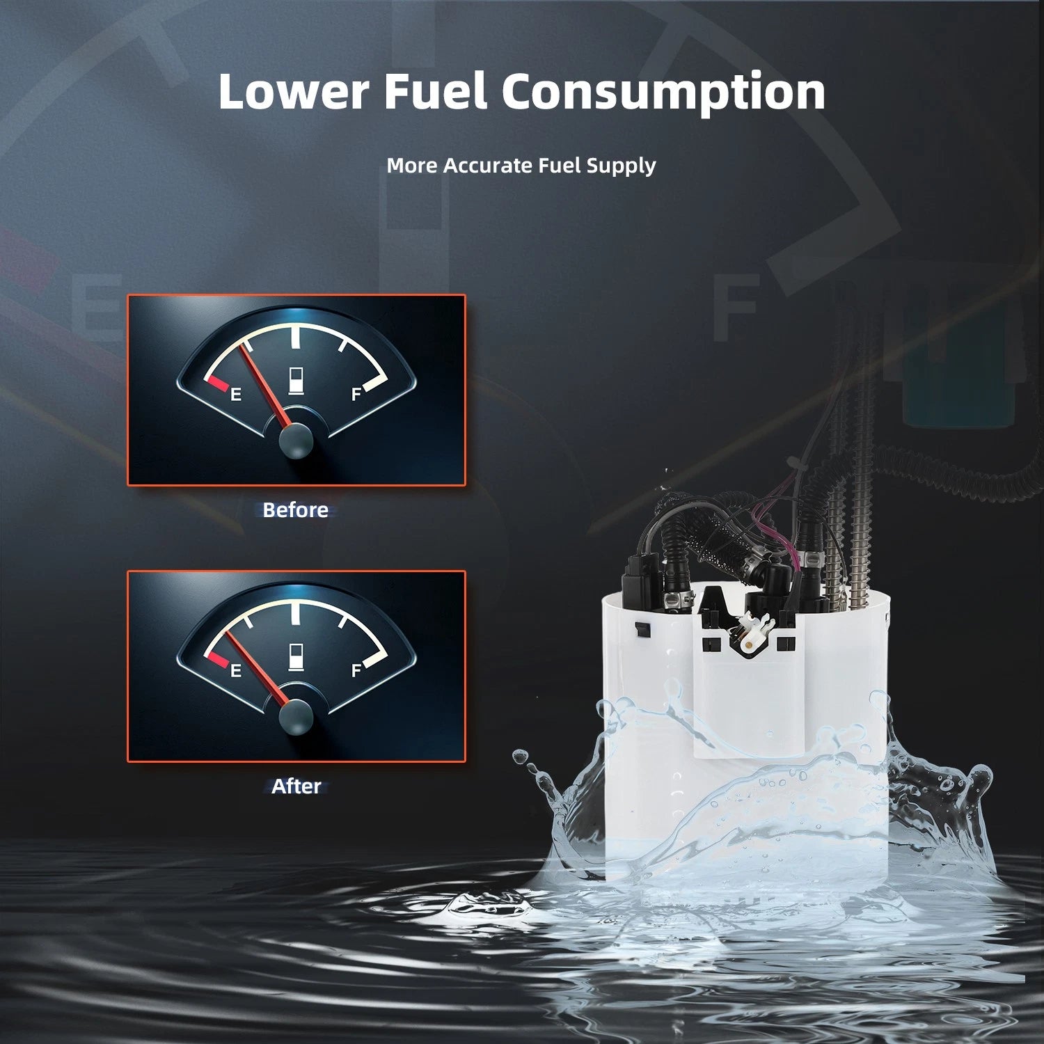 Fuel Pump Module Assembly for Ford F-150 (2015–2019) V6 3.5L 2.7L