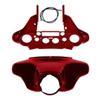 Inner Outer Batwing Fairings for Harley Street Glide (1996–2013) Ember Red