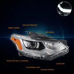 Right Side HID Projector Headlight Chrome for Chevy Traverse (2018–2021)