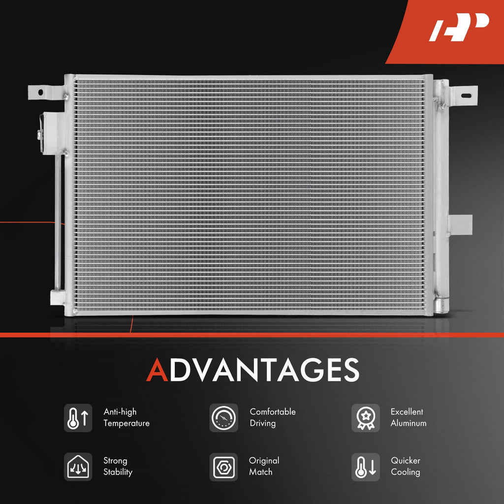 A/C Condenser with Bracket and Receiver Drier for Chevy Colorado (2015-2020)