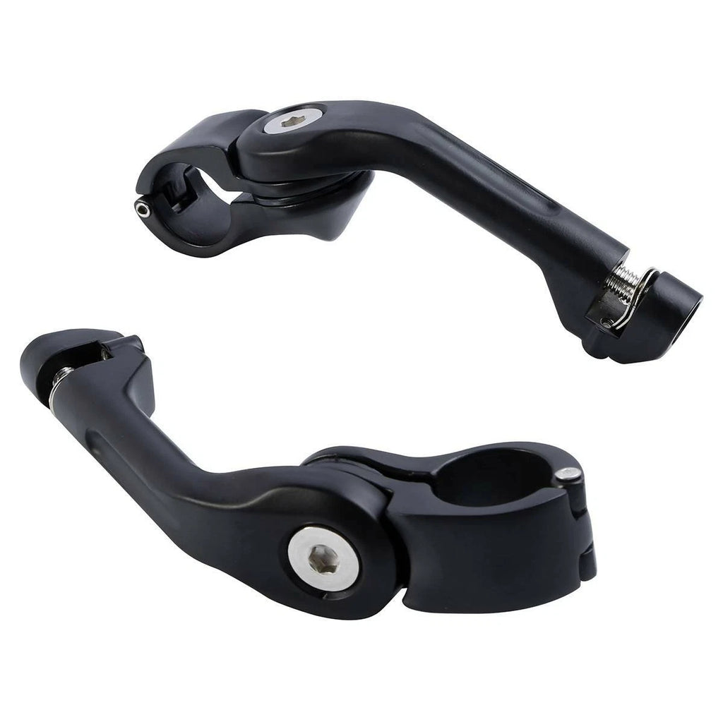 32mm Matte Adjustable Foot Pegs for Harley Touring