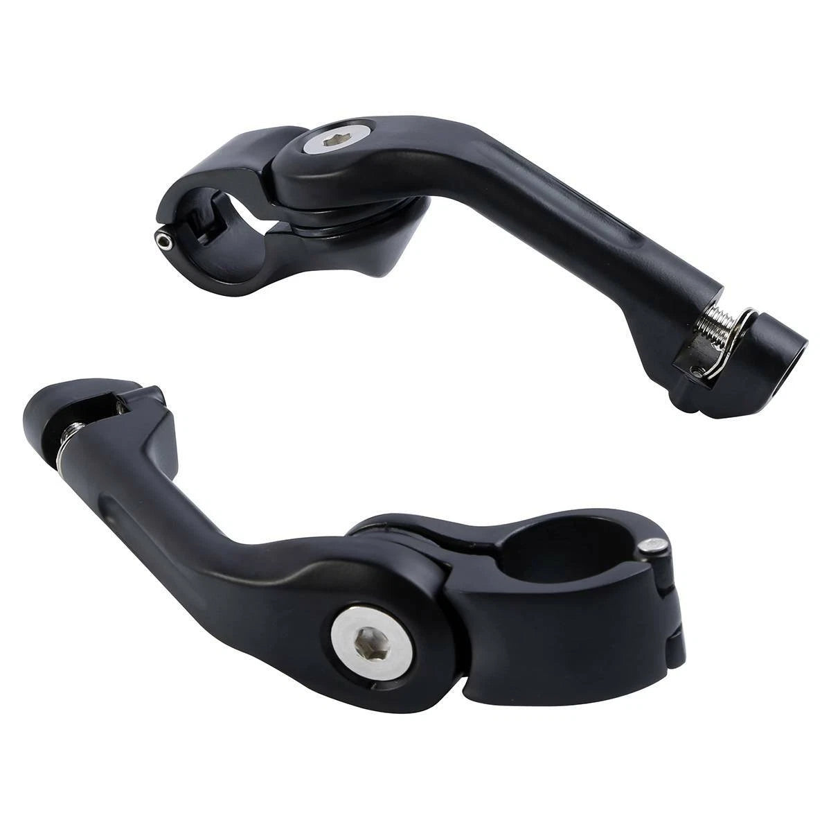 32mm Matte Adjustable Foot Pegs for Harley Touring