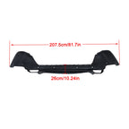 Rear Bumper Lower Fascia with 6 Sensor Holes for Jeep Cherokee (2019–2023)