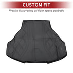 Cargo Liner Rear Trunk Mat for Honda Accord (2013-2017) Diamond Pattern TPE