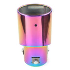 Stainless Steel Rear Exhaust Bent Pipe Tail Muffler Tip for Car Accessories