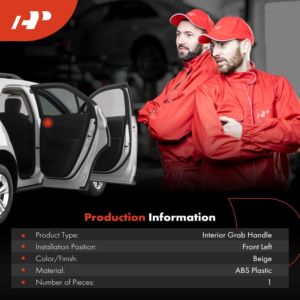 Front Left Plastic Interior Door Handle for Ford Fusion (2006-2009)