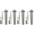 Set of 4 Denso Double Platinum Spark Plugs & Coil Boots for Ford Escape, Lincoln MKZ
