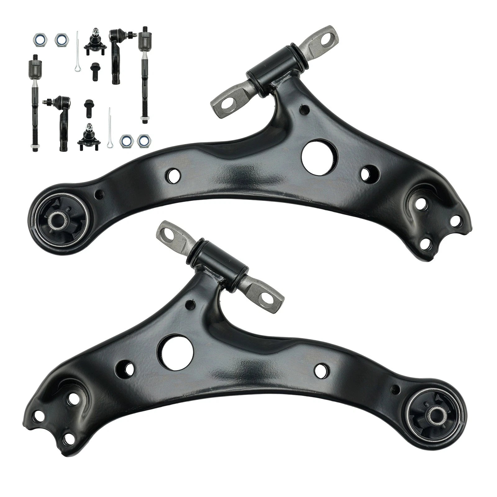 Front Lower Control Arm Ball Joint Tie Rod End Kit for Toyota Camry (2004–2006)