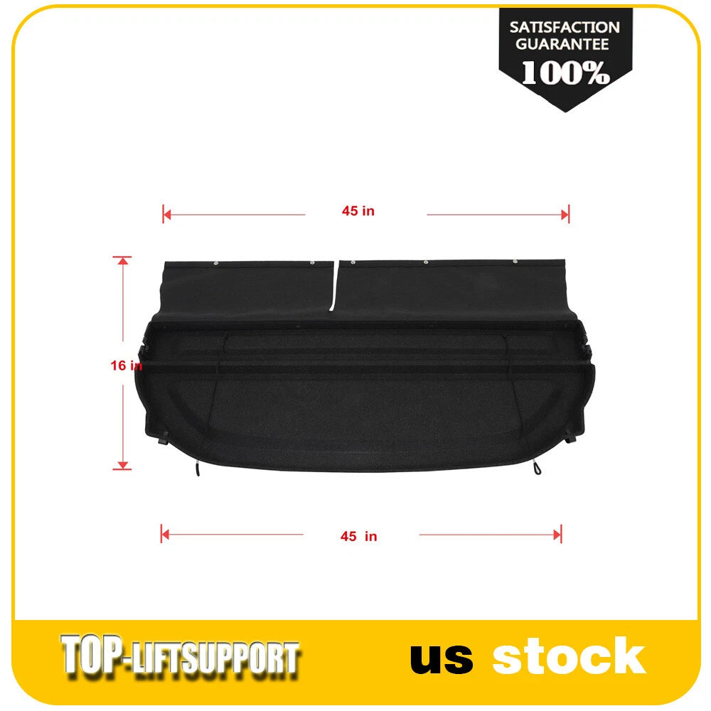 Rear Cargo Security Trunk Cover for Honda Fit (2009–2011)