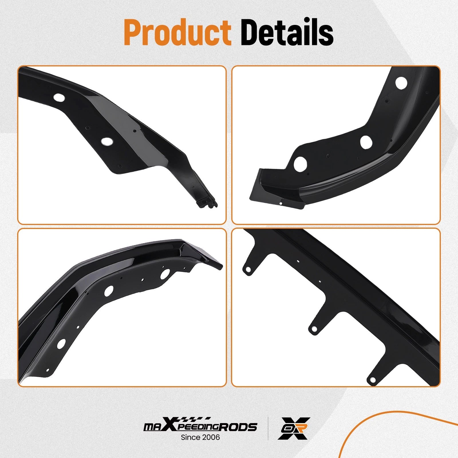 Front Aero Guard Set for BMW G20 330i 330e M340i (2019–2022) Black