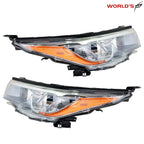 Halogen Headlight Assembly Pair for Toyota Highlander (2014–2016)